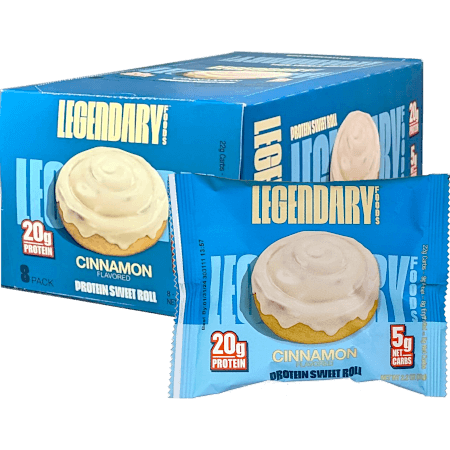 Protein Sweet Roll (Box of 8) - Cinnamon Flavored